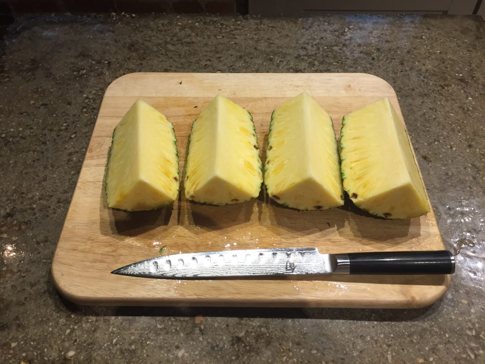 Cut The Pineapple Into Quarters Jerky, Pickles, and Beer