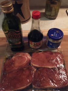 Marinated Smoked Pork Chops