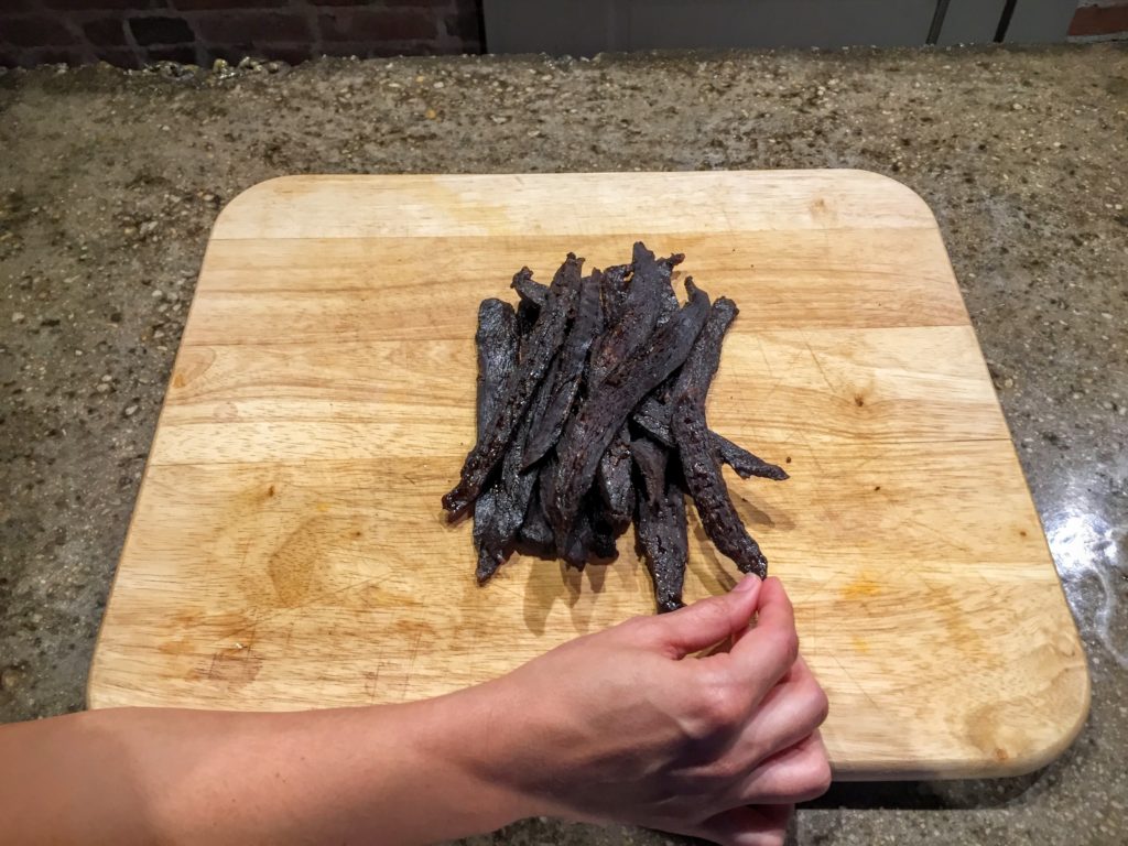 Try some beef jerky