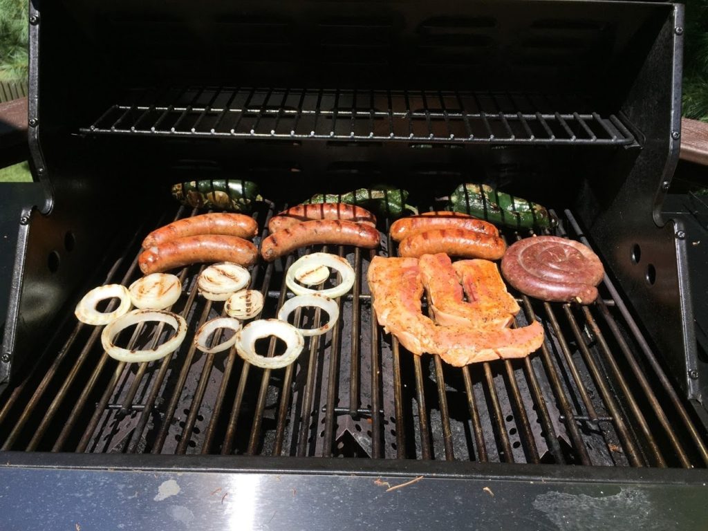 How to Grill Sausage and Onions