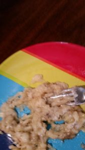 mashed banana