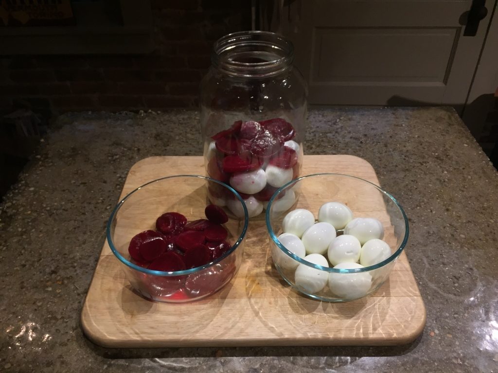 Pickled Eggs And Beets