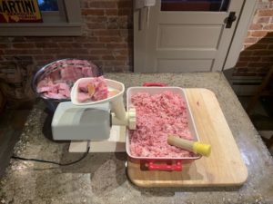 Ground Ham, Bacon, Ham Hock, and Pork