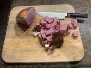John F. Martin Ham Cut Into Chunks